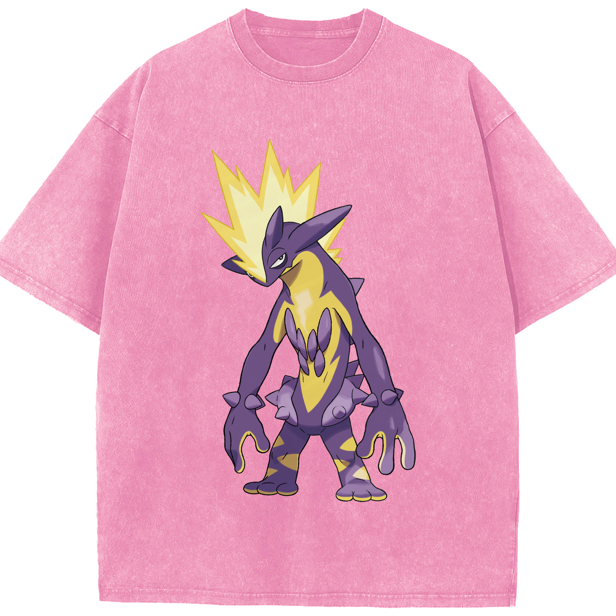 （画像用） ポケットモンスター Pokémon 綿100% ヴィンテージ風 半袖Tシャツ（フロントプリント）